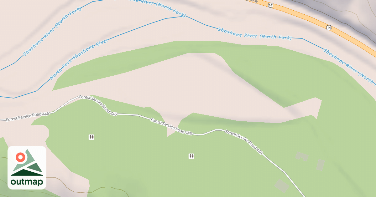 Map of BOY SCOUT CAMP SPUR