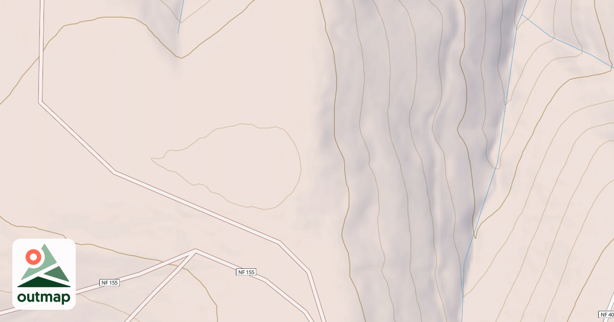 Map of LITTLE BEAR WALLOW KNOB