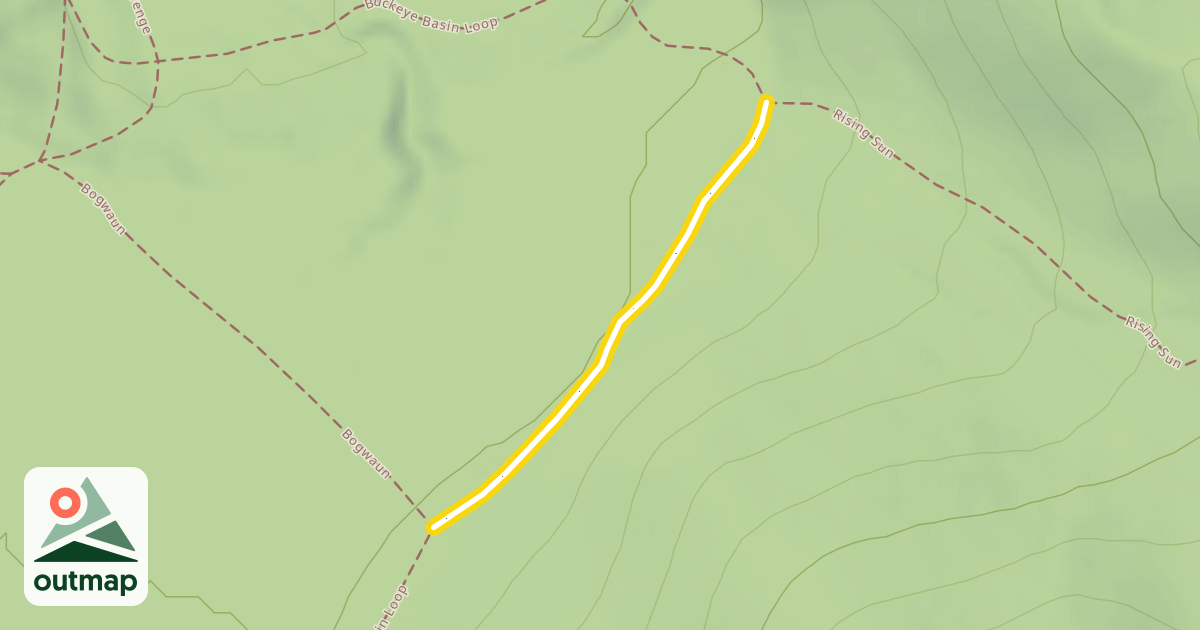 Map of Buckeye Basin Loop
