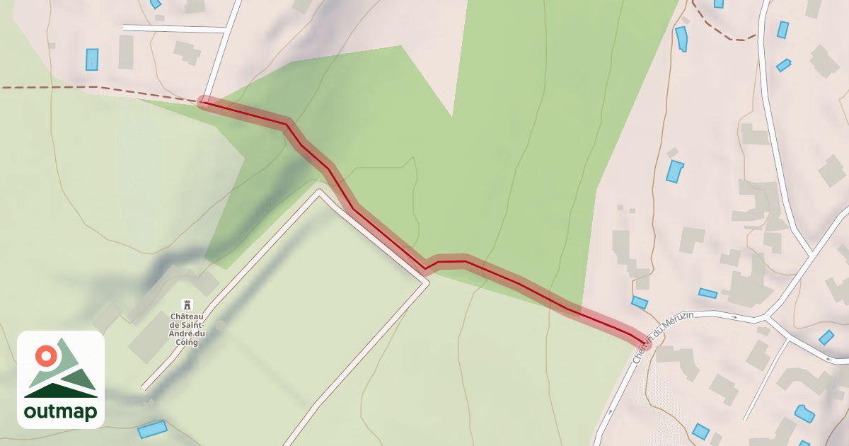 Map of Chemin de la Ronde