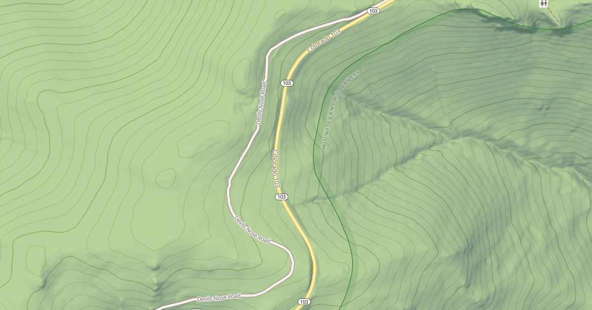 Map preview of DEVILS NOSE