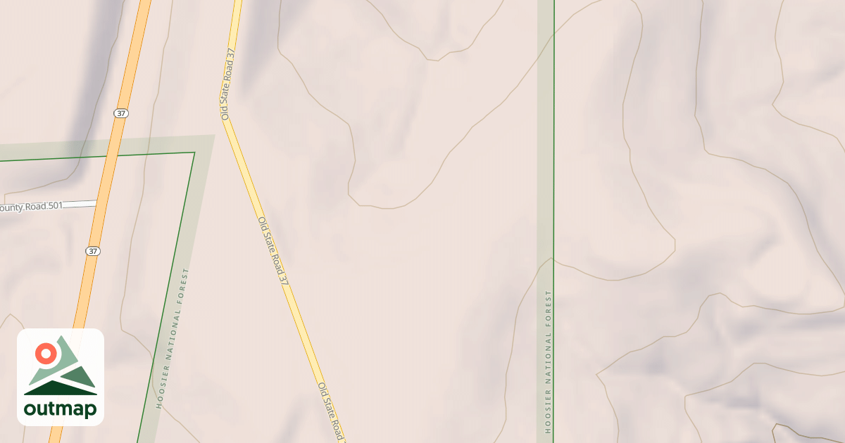 Map of JUBIL CREEK WEST NORTH