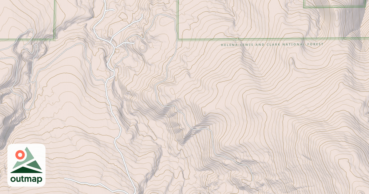 Map of EAST FORK WILLOW CR