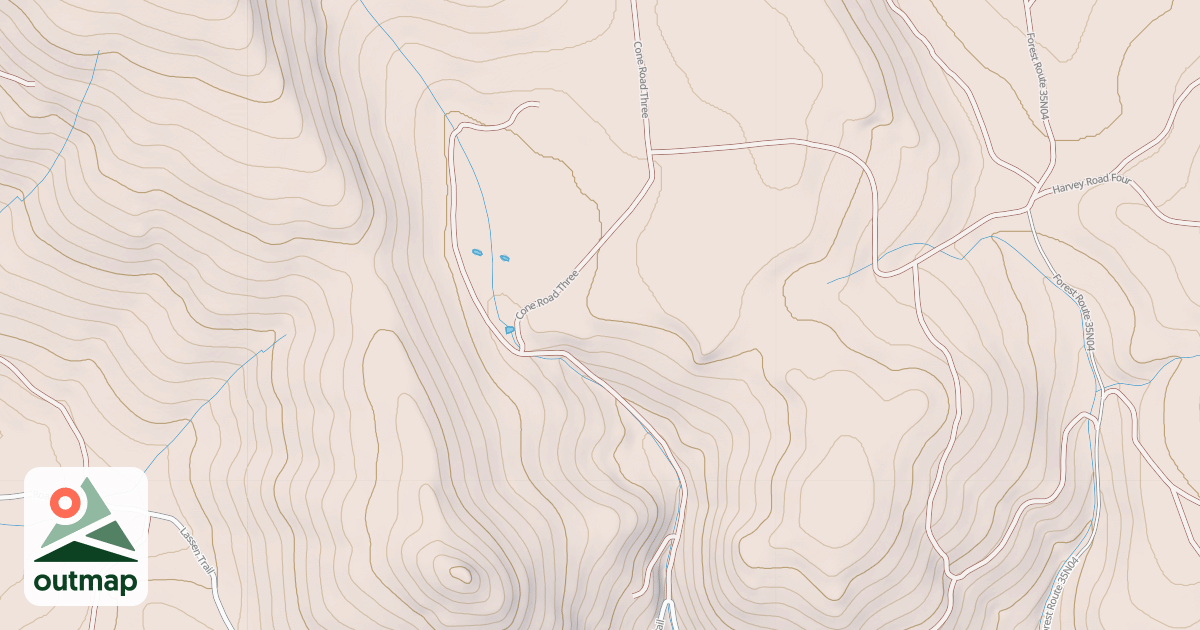 Map of ASPEN FLAT