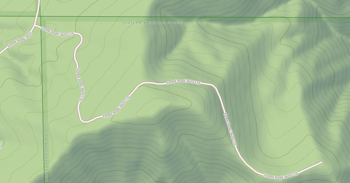 Map preview of USFS National Forest System Roads {E3F07903-9EF3-4234-B382-F2343E7243FF}
