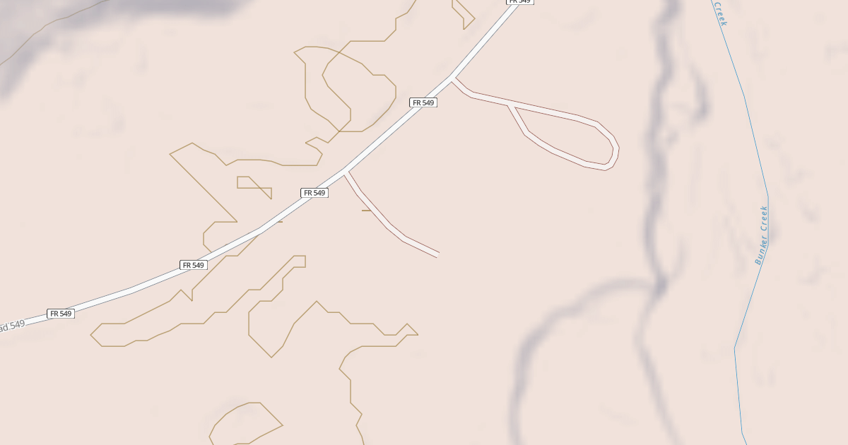 Map preview of BUNKER CREEK C