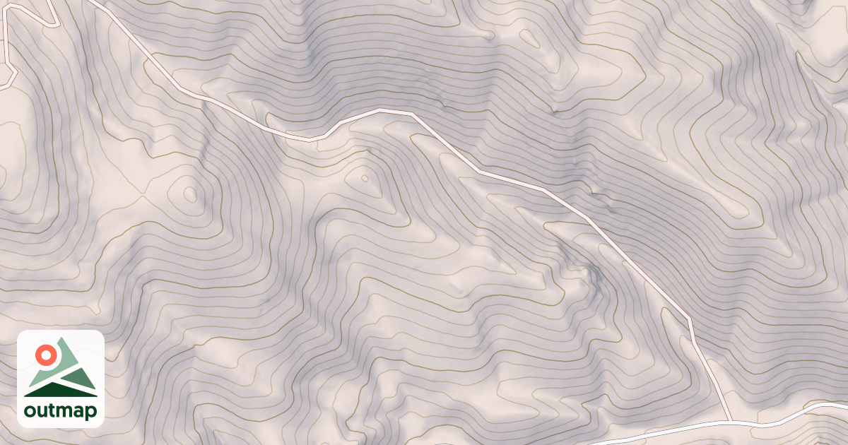 Map of Cold Spring Canyon