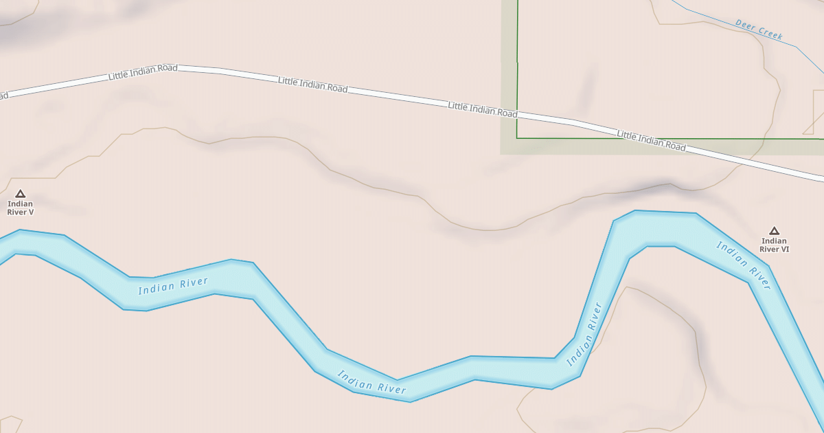 Map preview of LITTLE INDIAN SPUR E