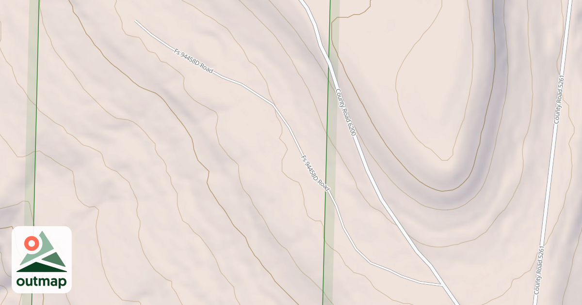 Map of USFS Motor Vehicle Use Map Roads {8F17D0DF-F45B-4D37-9FA3-8F72C74B7216}