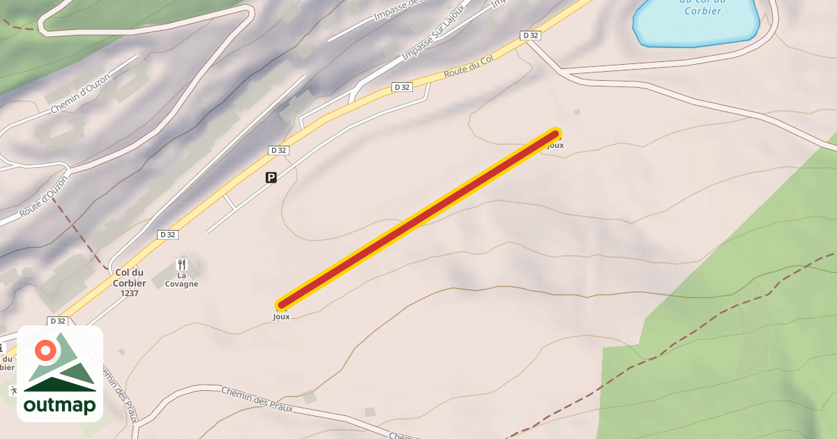 Map of Joux