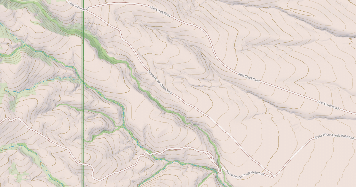 Map preview of STONE HOUSE CREEK