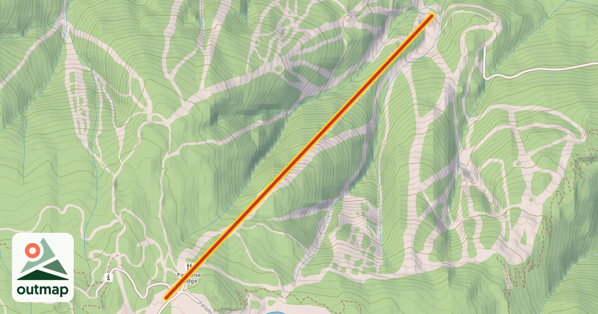 Map of Powder Gulch Express
