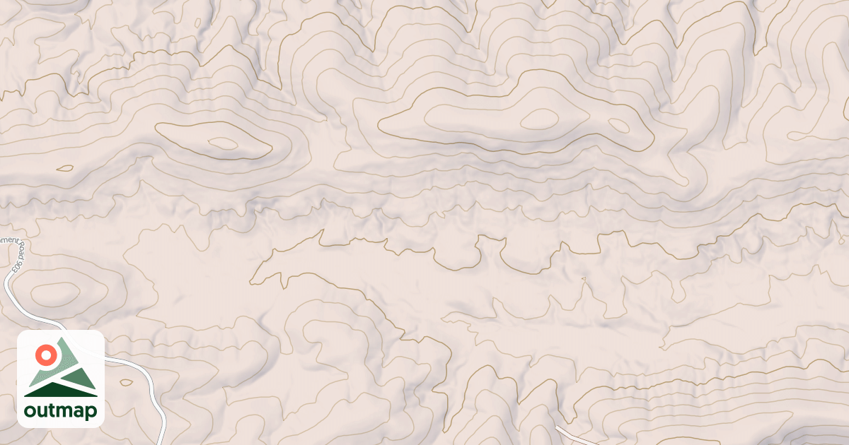 Map of SEABOURNE HOLLOW