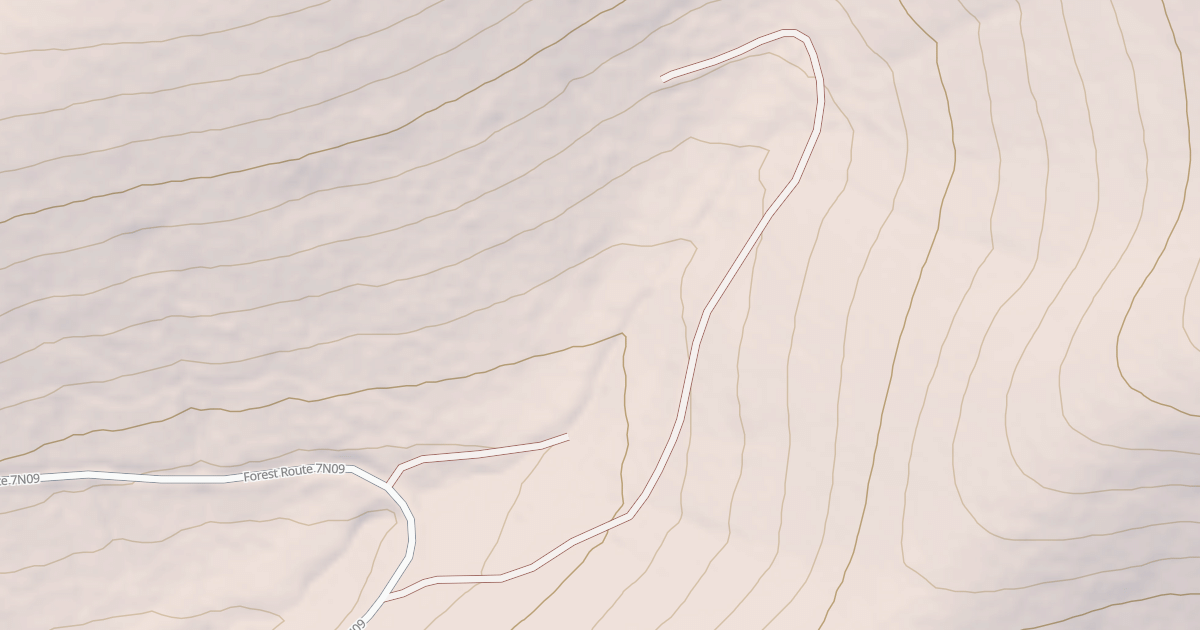 Map preview of USFS Motor Vehicle Use Map Trails 323308010602