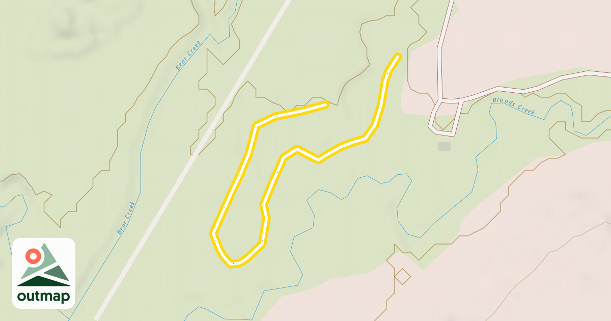 Map of 38. Creekside Cruise