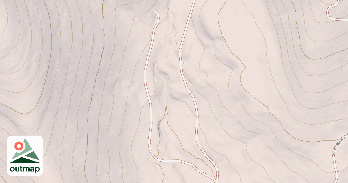 Map of USFS Motor Vehicle Use Map Roads {6BA2699C-5895-4274-A032-2EC78238D4B8}