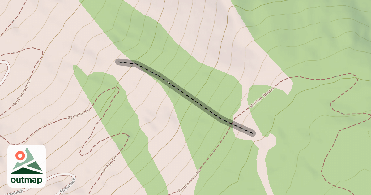 Map of Racer's Glade