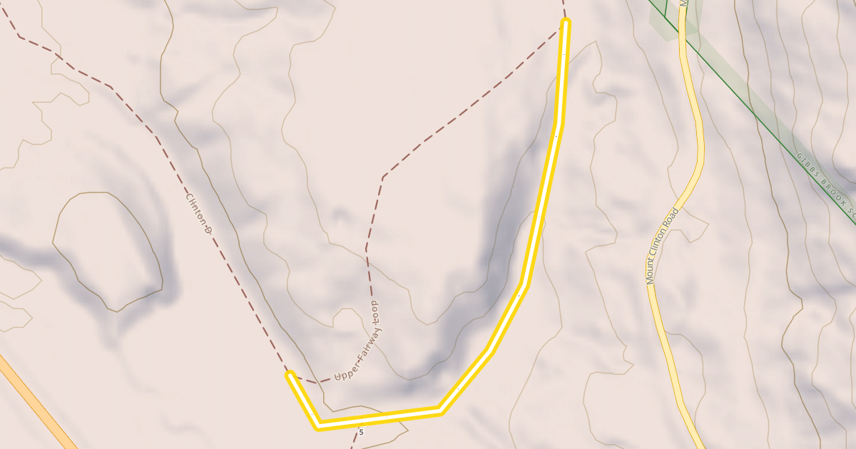 Map preview of Lower Fairway Loop