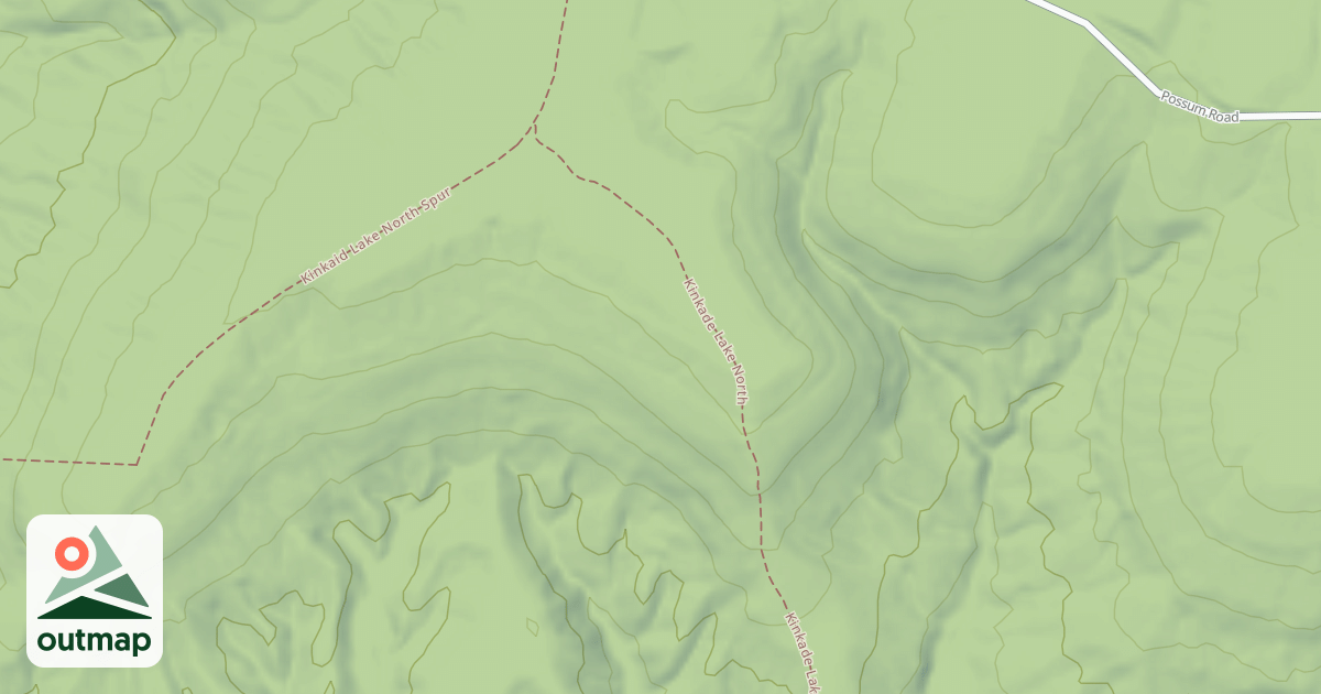 Map of LONE OAK SPUR
