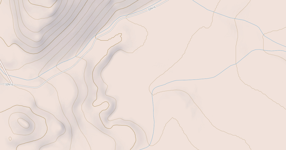 Map preview of BEAR WALLOW SPUR