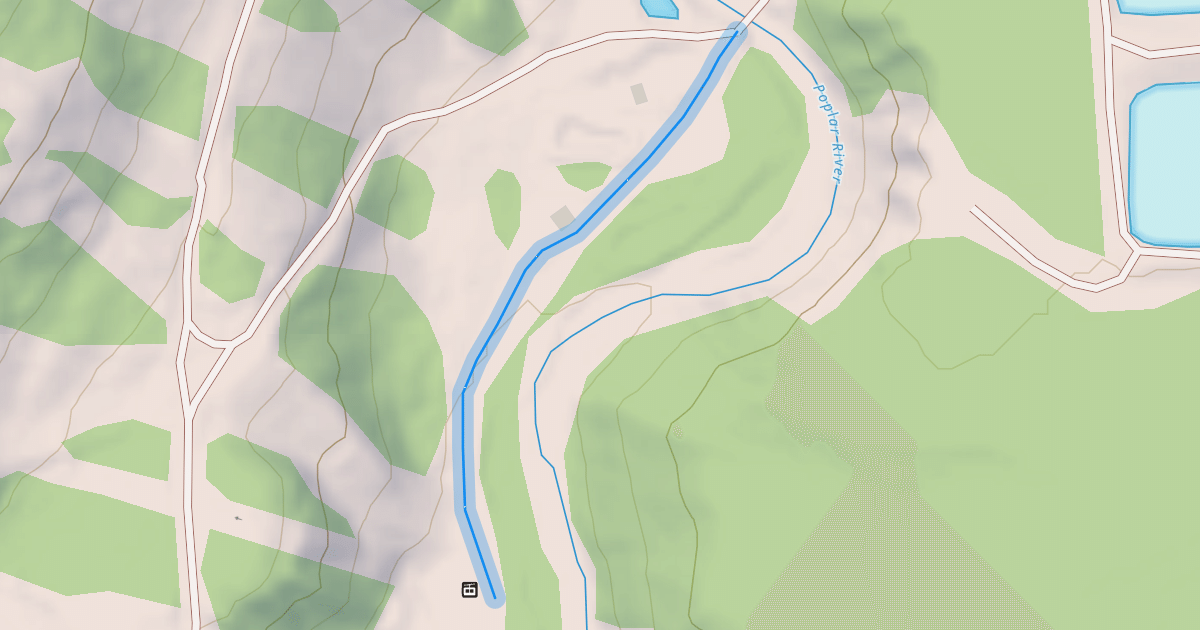 Map preview of Moose Access