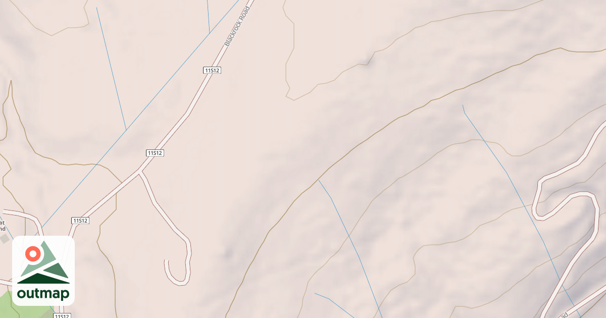 Map of BLACKROCK SPUR K