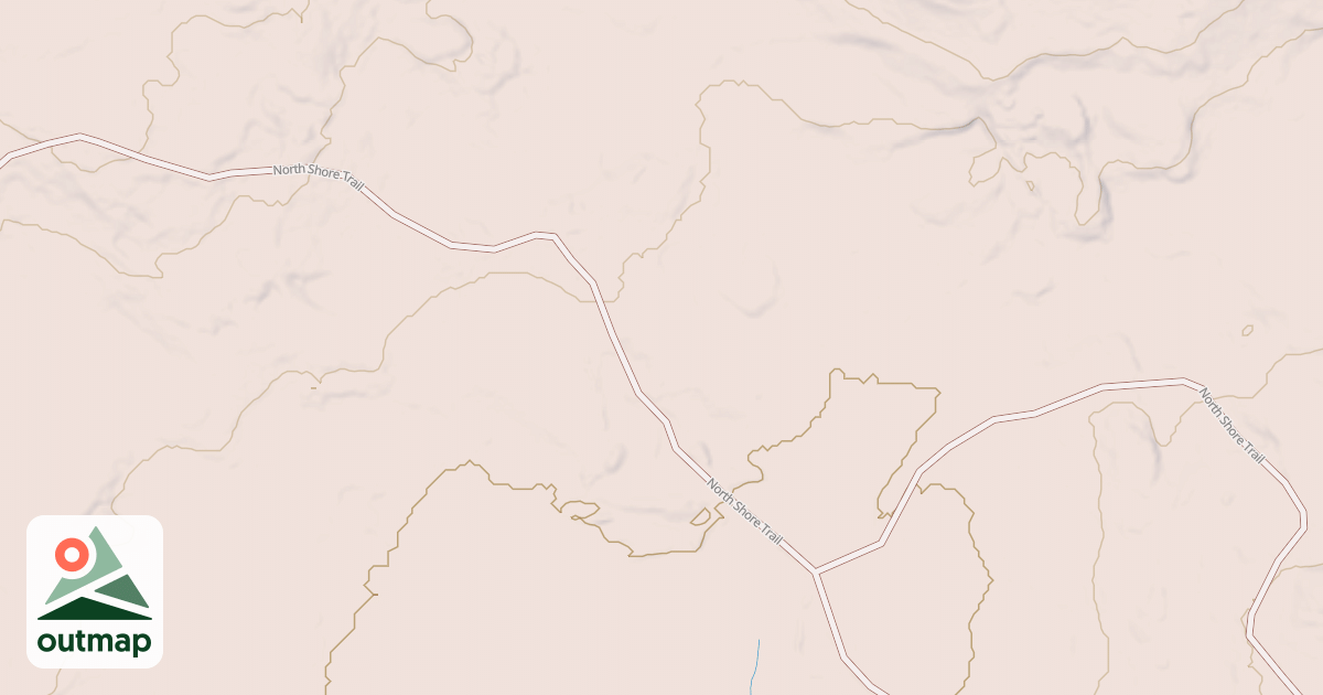 Map of C.J. Ramstad/North Shore State Trail