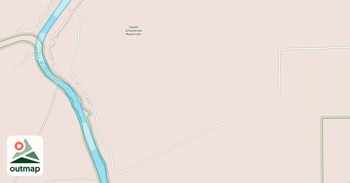 Map of 710b South Greentree Trail