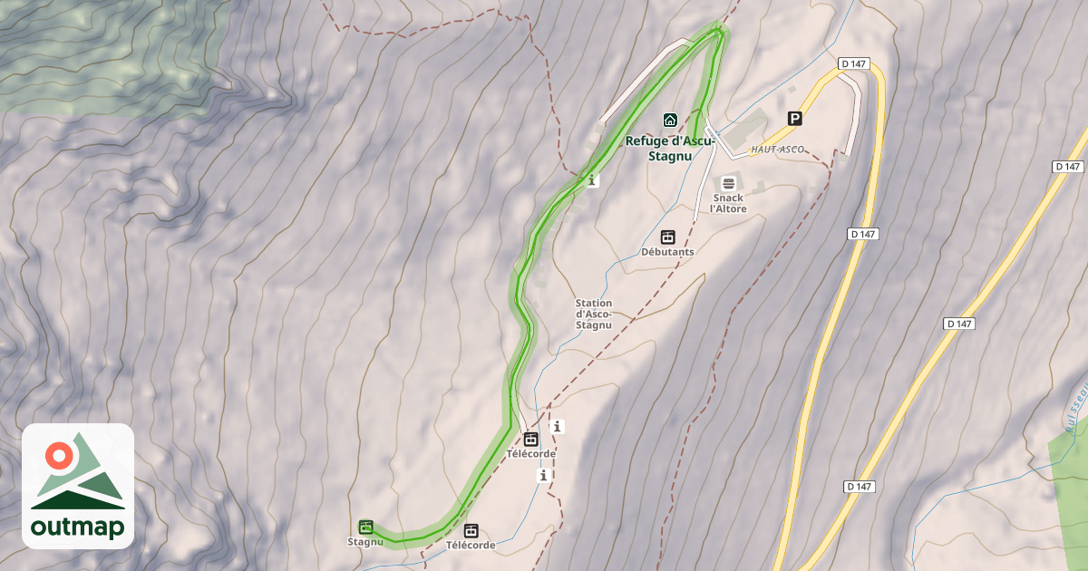 Map of Châlets