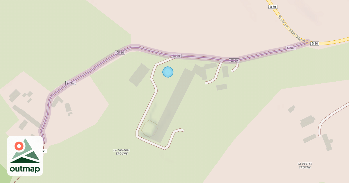 Map of Chemin de la Régadellerie