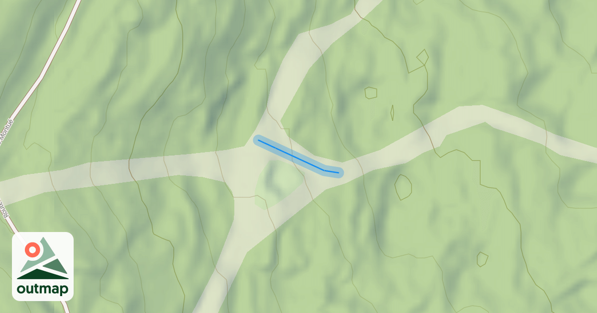 Map of Liévre blanc