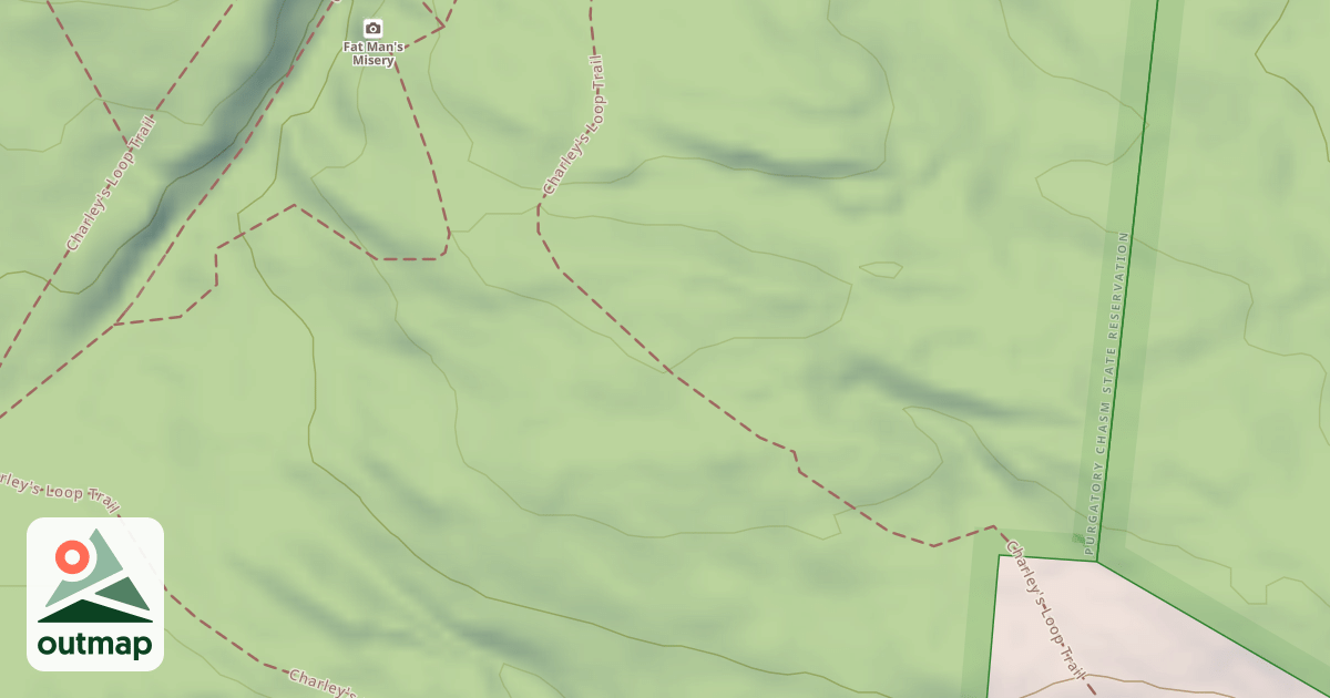 Map of Charley's Loop