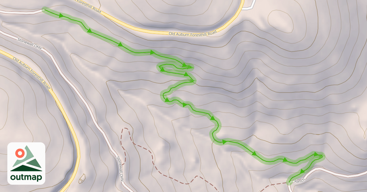 Map of Stonewall Trail