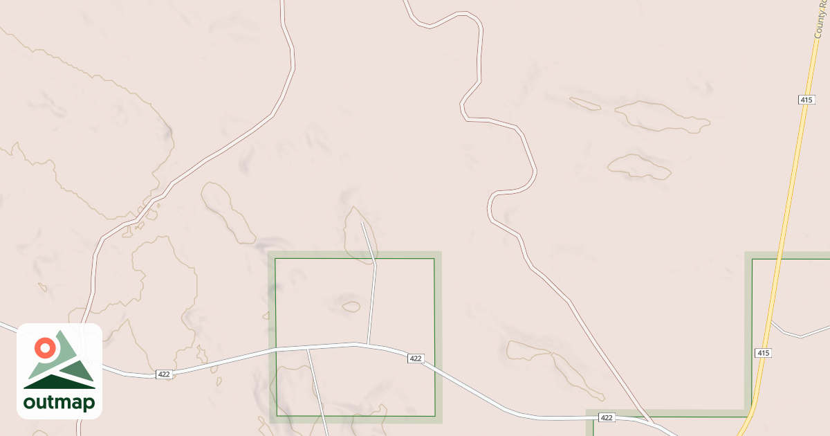Map of Silver Creek Trail