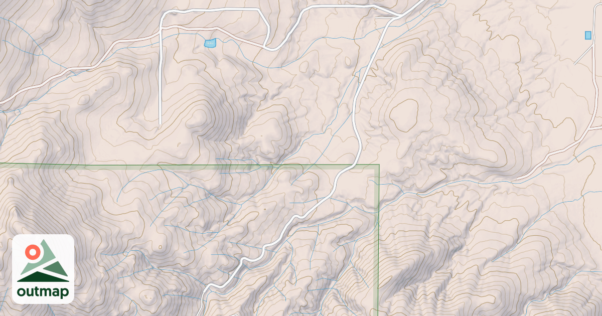 Map of EAGLE PEAK