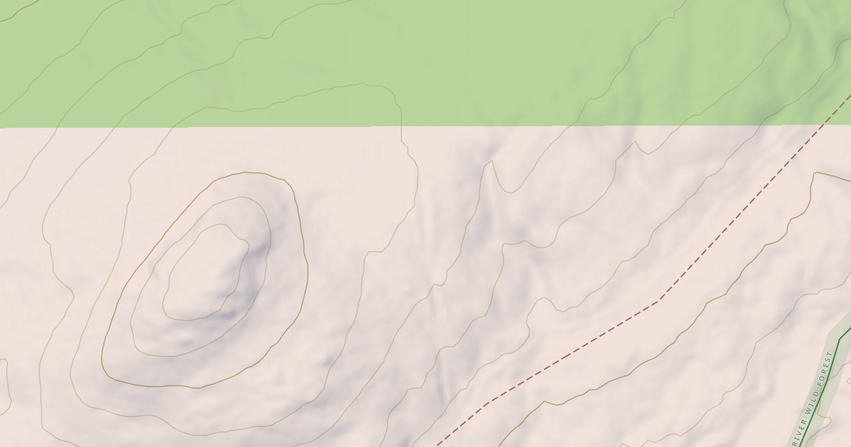 Map preview of Nicks Lake Trail