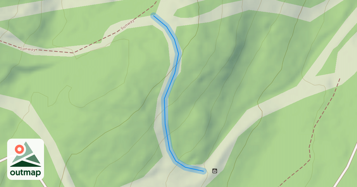 Map of Ward Hill