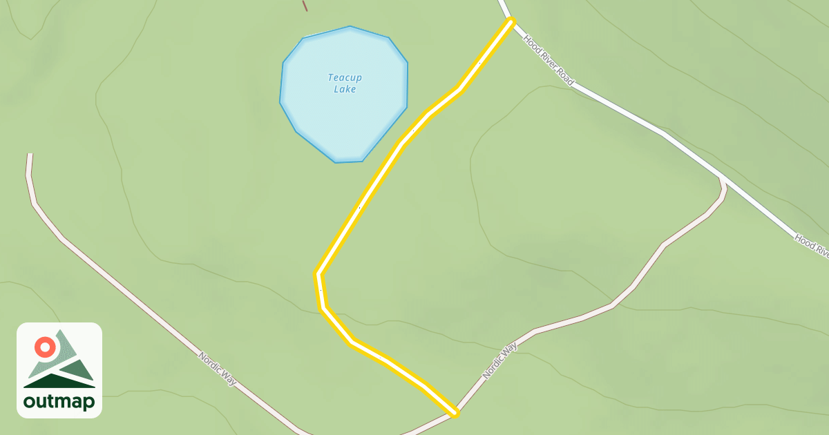 Map of Lakeside Trail