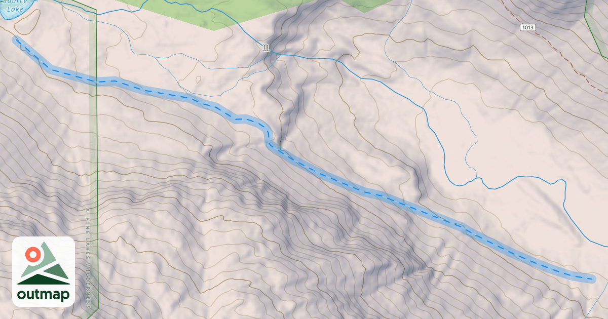 Map of Lower Return to Lifts