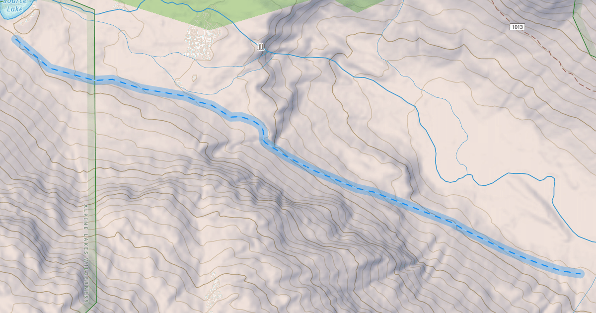 Map preview of Lower Return to Lifts
