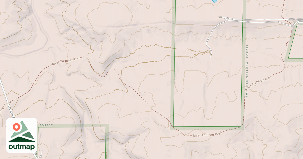 Map of BIG CREEK SPUR RD
