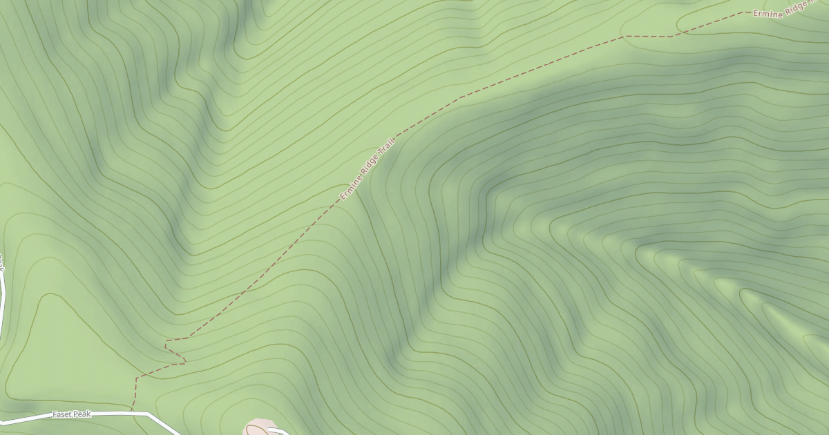 Map preview of Ermine Ridge