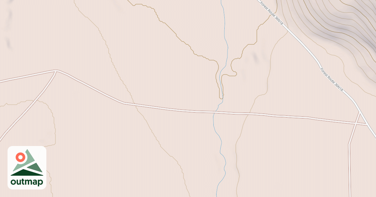 Map of CACHE CABIN