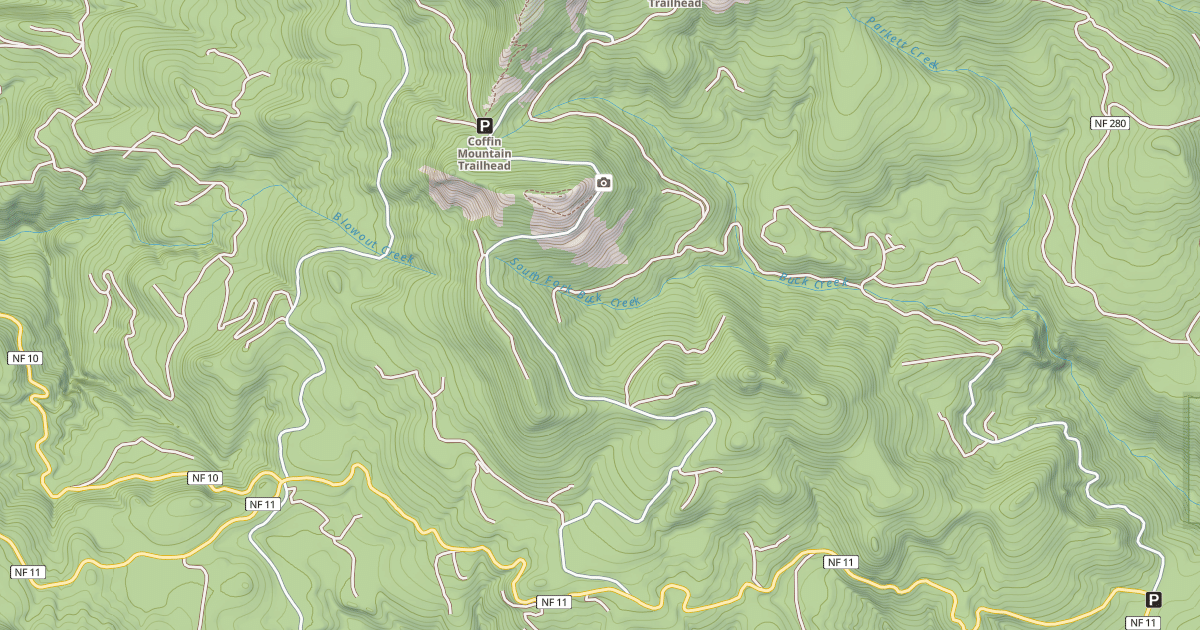 Map preview of PARKETT LOOP