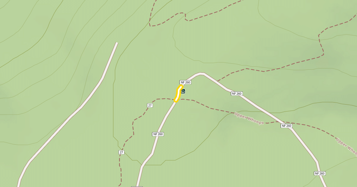 Map preview of Forest Road 4615-260