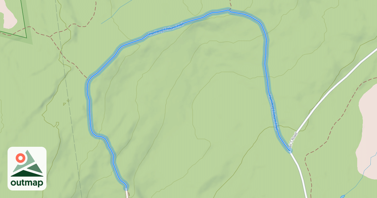 Map of Pachaug Enduro Trail