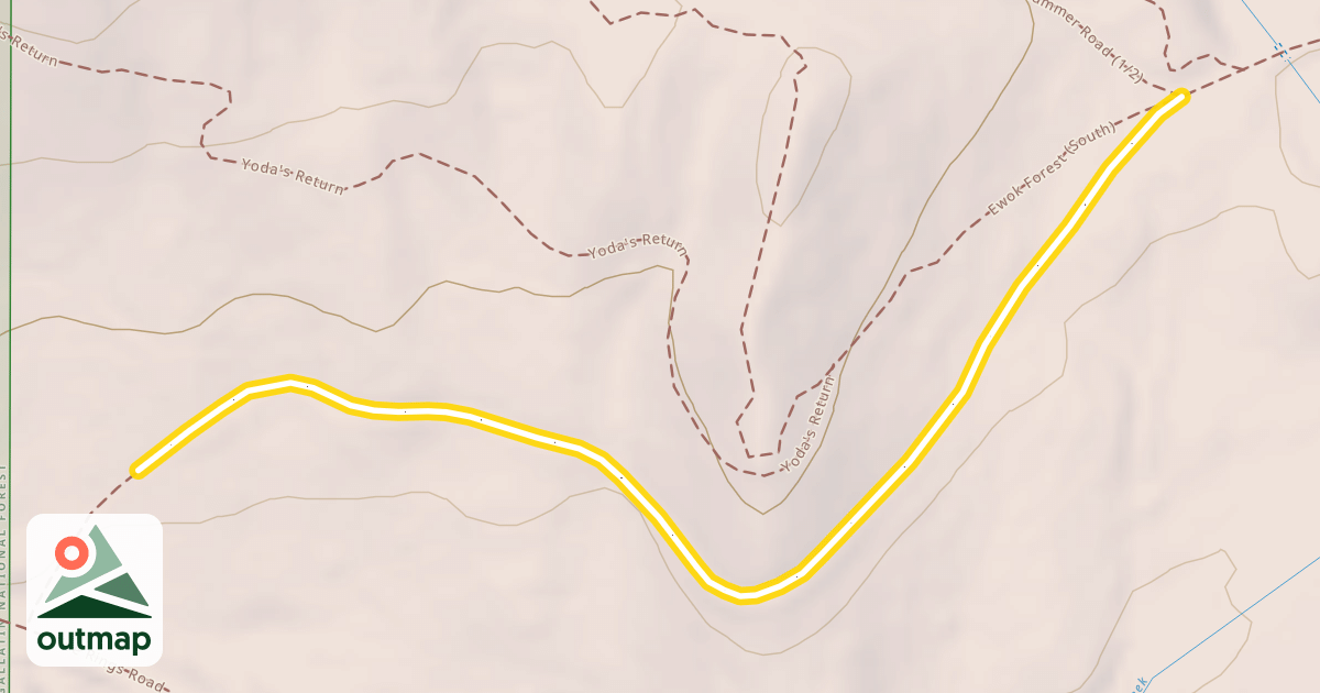 Map of Five Rings Road