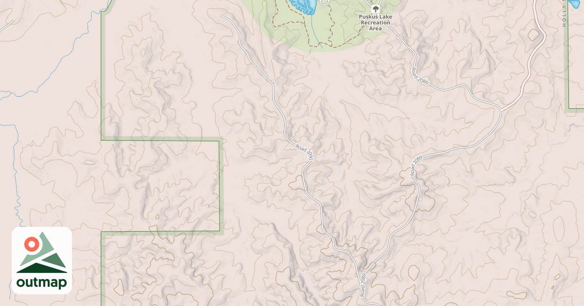 Map of USFS Motor Vehicle Use Map Roads {DB25FC79-753B-4A0B-B2CF-B1D3F99AF3D5}