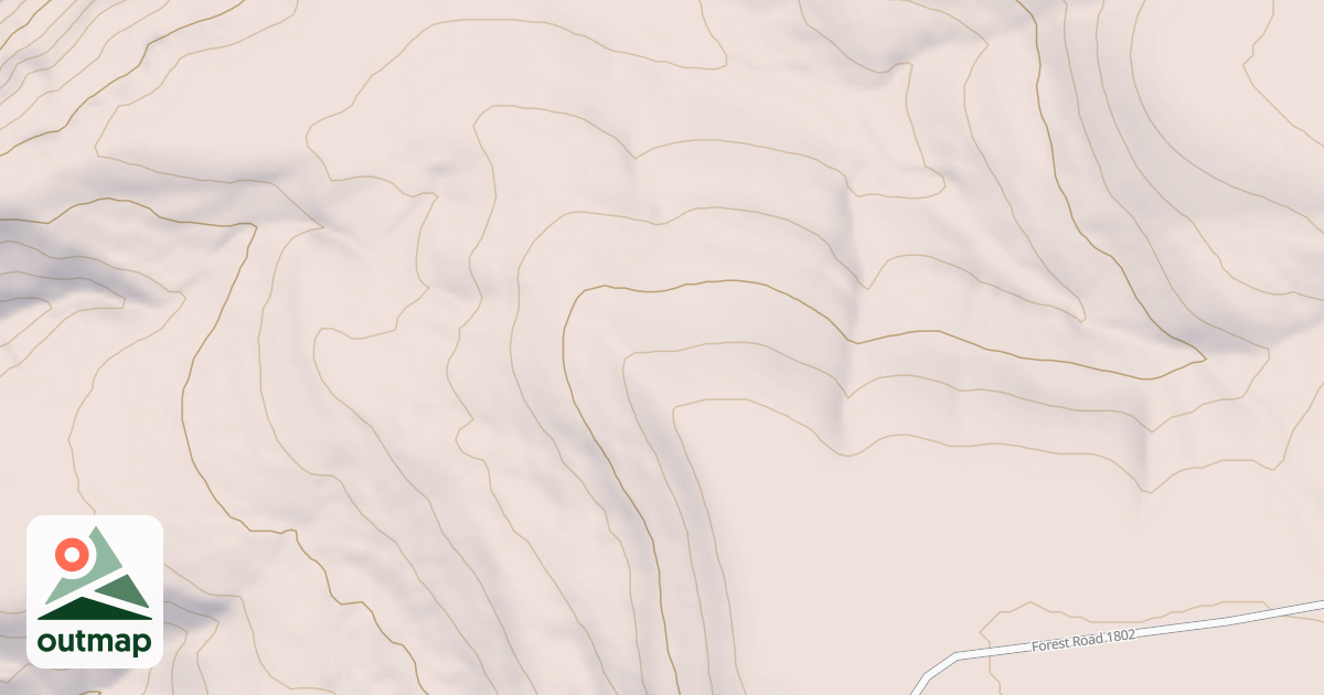 Map of USFS Motor Vehicle Use Map Roads {A8CA5DB2-BB39-4A26-8DA1-BBBFC4EFF0CC}