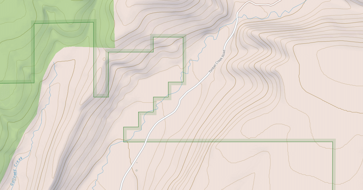 Map preview of TIMBER CREEK-MOTORIZED MIXED U